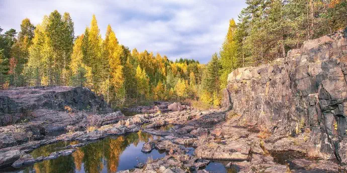 В Карелию на самолете из Перми: Рускеала, сплав и активный отдых