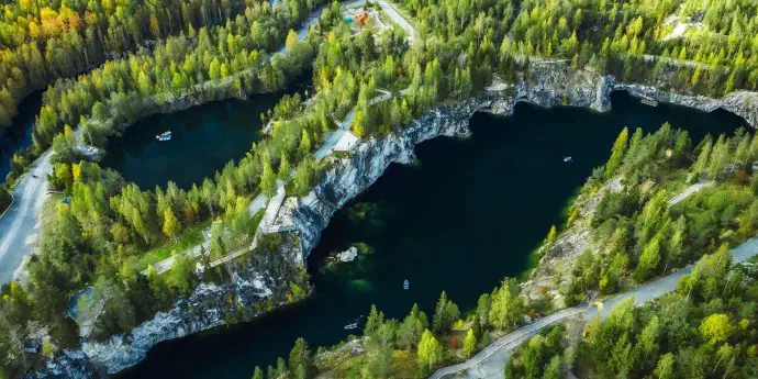 Карельские выходные 3. Рускеальская сказка
