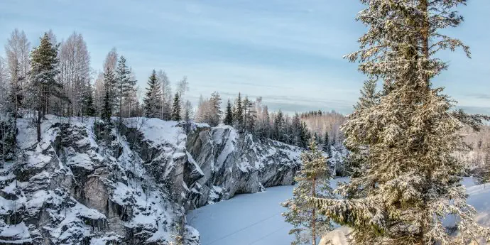 3 сочных дня в Карелии. Спа-отель на берегу озера и «Рускеала»