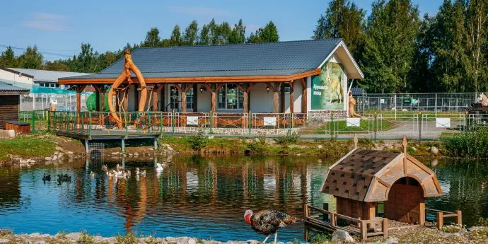 Приключения в Карельском зоопарке из Сортавала